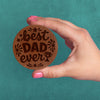Customizable Best "Dad" Ever Cookie Stamp