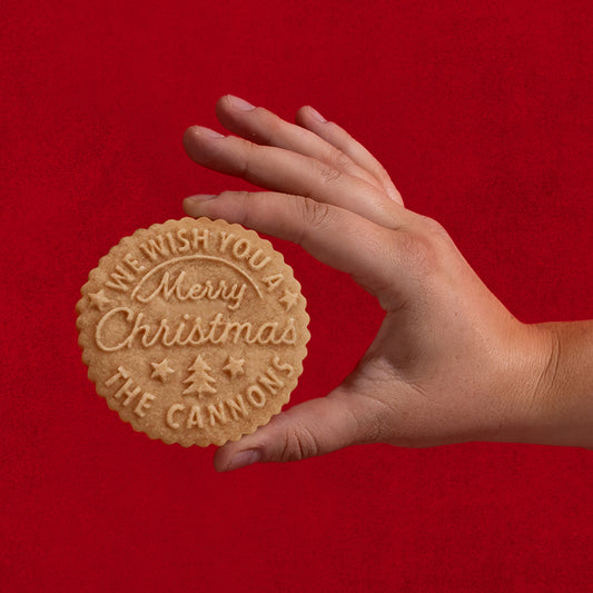 Custom Christmas Cookie Stamp Embosser - Design #1