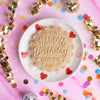 Embossed Birthday Cookie Stamp - Make a Wish