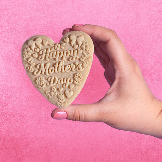 Happy Mother's Day Cookie Stamp (Heart)