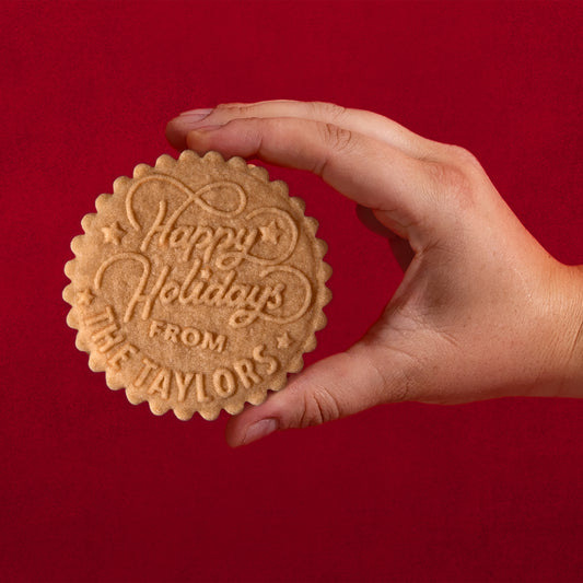 Custom Christmas Cookie Stamp Embosser - Design #8