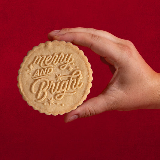 Christmas Cookie Stamp - Merry & Bright