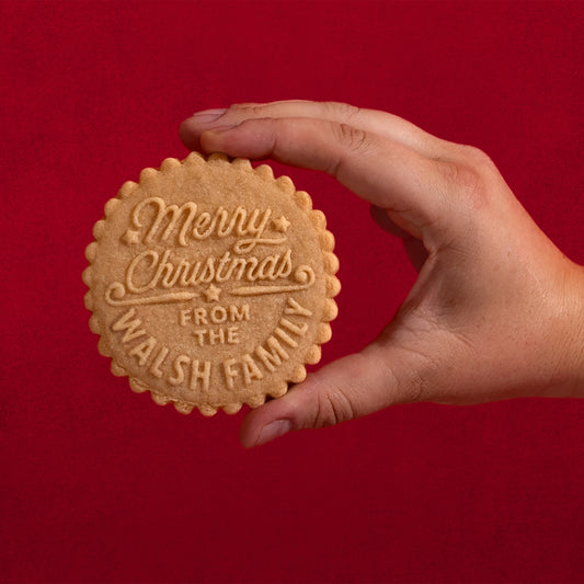 Custom Christmas Cookie Stamp Embosser - Design #2