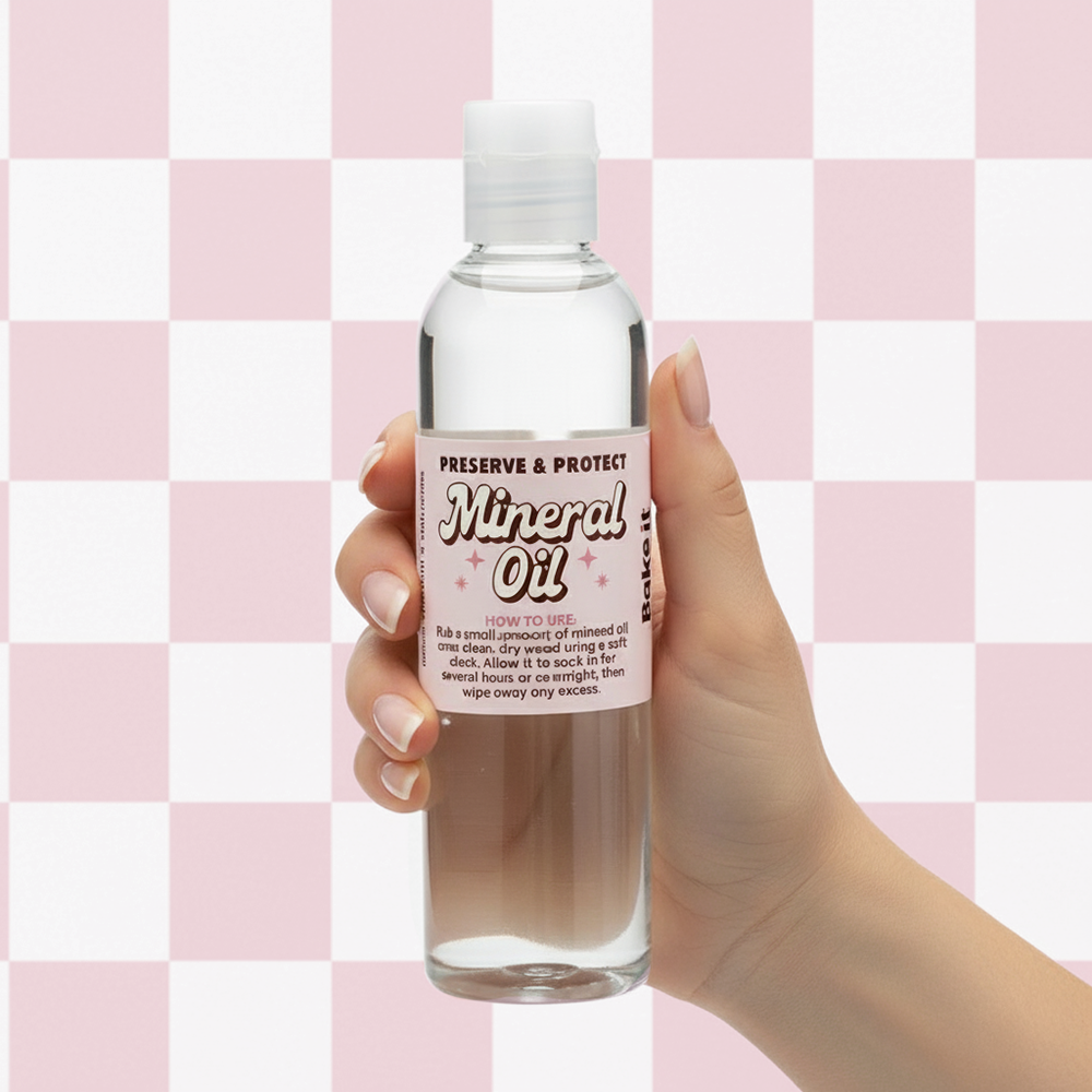 Preserve & Protect Mineral Oil - 8oz