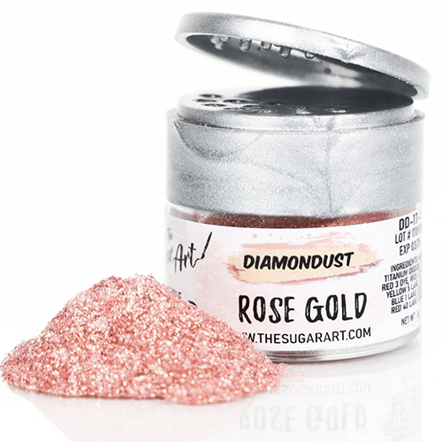 Rose Gold Edible Glitter