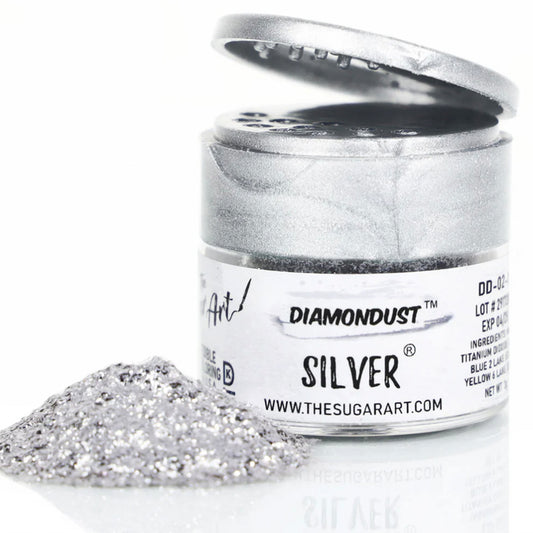 Silver Edible Glitter