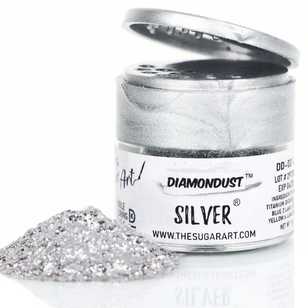 Silver Edible Glitter