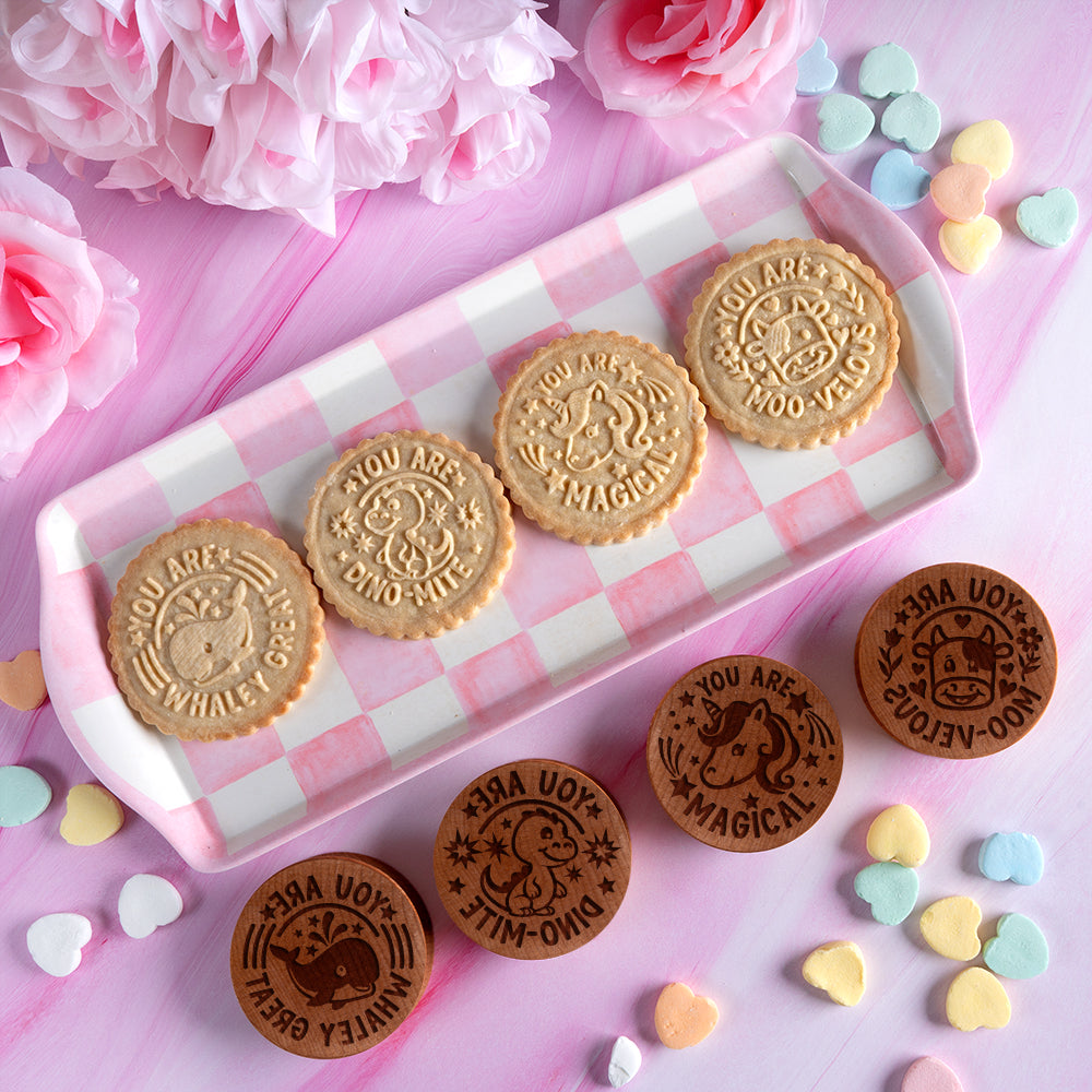 Valentines Day Cookie Stamp - Unicorn