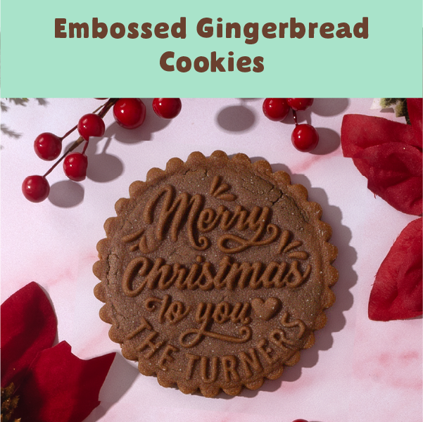 Embossed Gingerbread Cookies – Easy Holiday Recipe for Beautiful Christmas Cookies