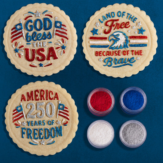 The Patriotic Kit with USA Luster Dust
