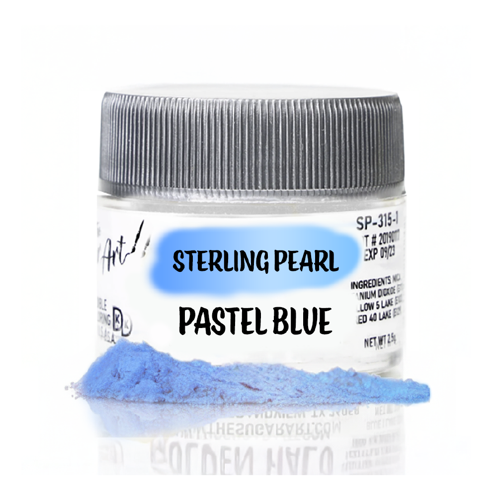 Pastel Blue Pearl Luster Dust