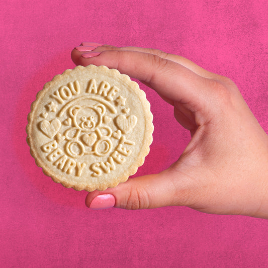 Valentines Day Cookie Stamp - Bear