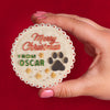 Christmas Dog Paw Cookie Press – Personalized