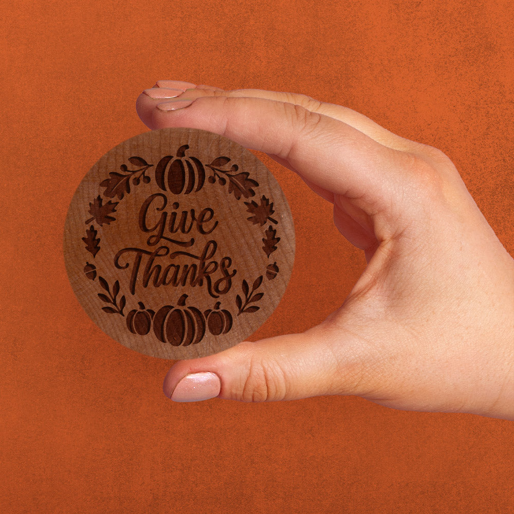 Give Thanks Cookie Stamp