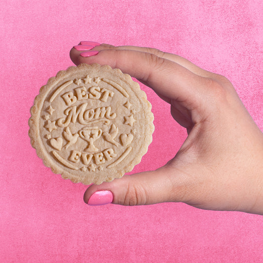 Best Mom Ever Cookie Stamp