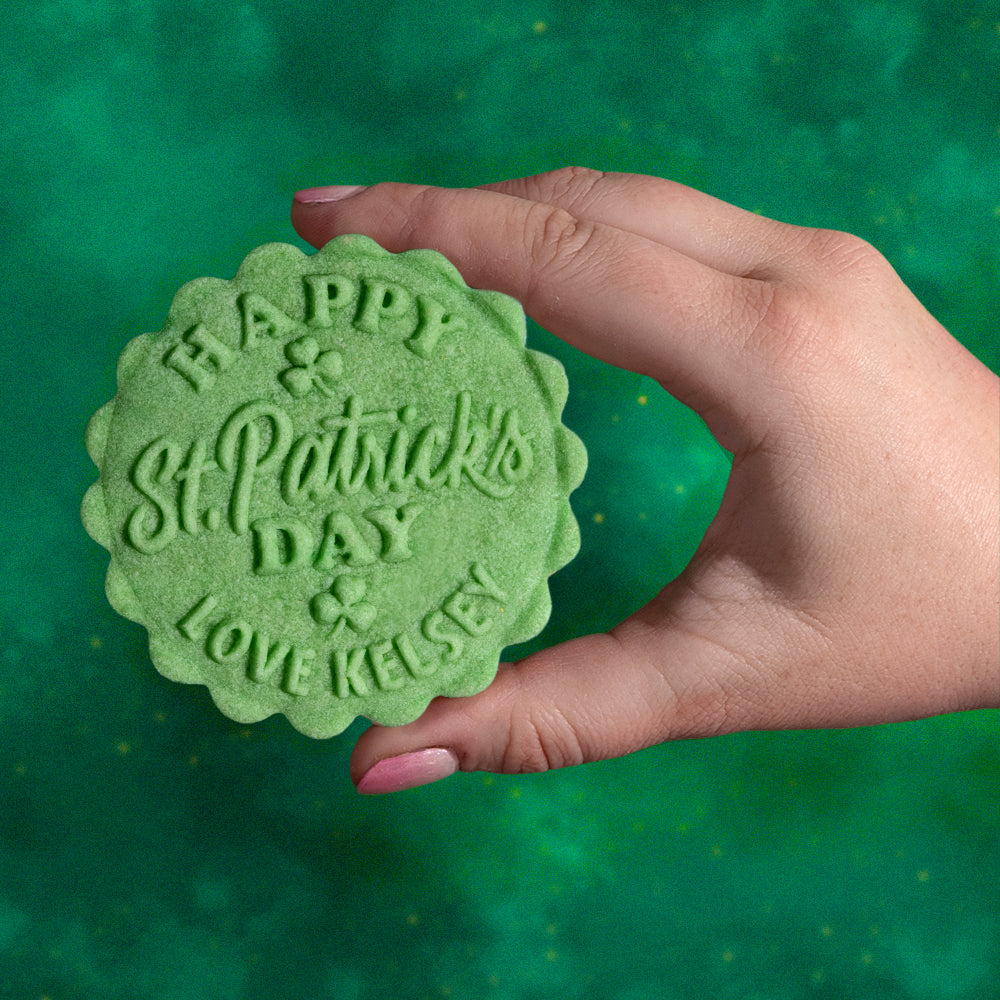 Custom St. Paddy's Day Cookie Stamp