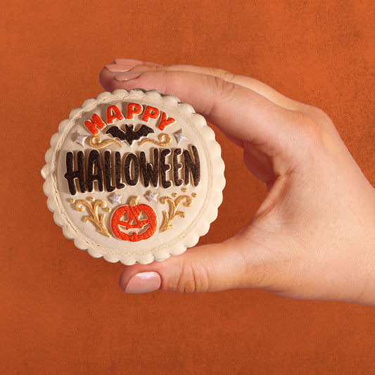 Happy Halloween Cookie Stamp