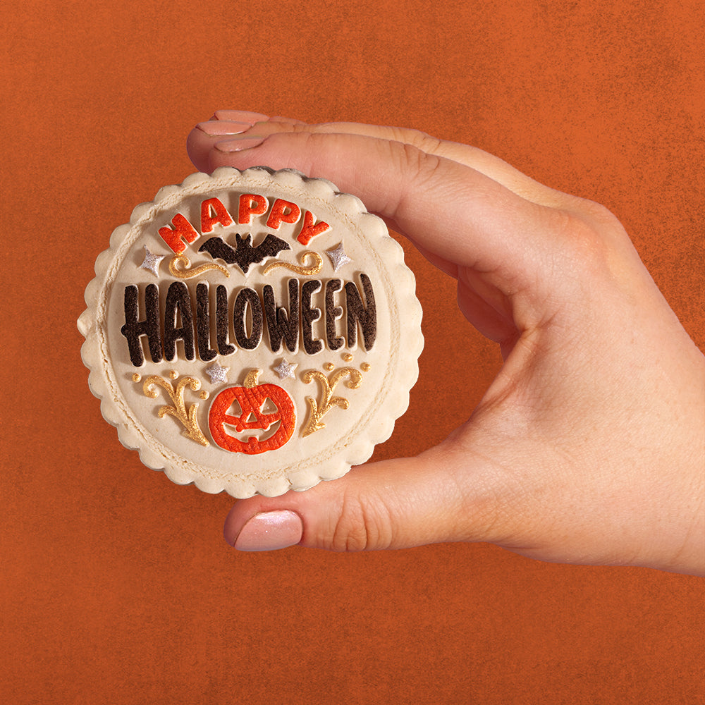 Happy Halloween Cookie Stamp