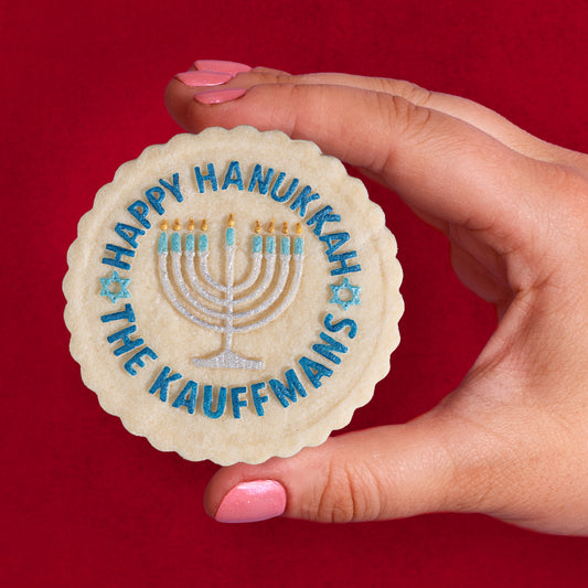Custom Hanukkah Cookie Press - Design #4