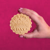 Embossed Valentines Day Cookie Stamp - Homemade With Love
