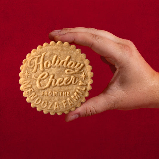 Custom Christmas Cookie Stamp Embosser - Design #5