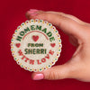 Custom Christmas Cookie Press Embosser - Design #6