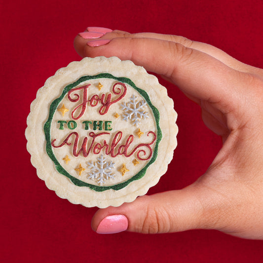 Christmas Cookie Press - Joy To The World