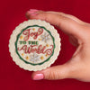 Christmas Cookie Press - Joy To The World