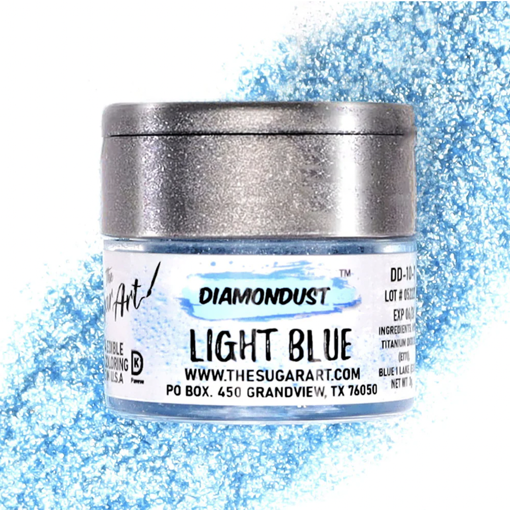 Light Blue Edible Glitter