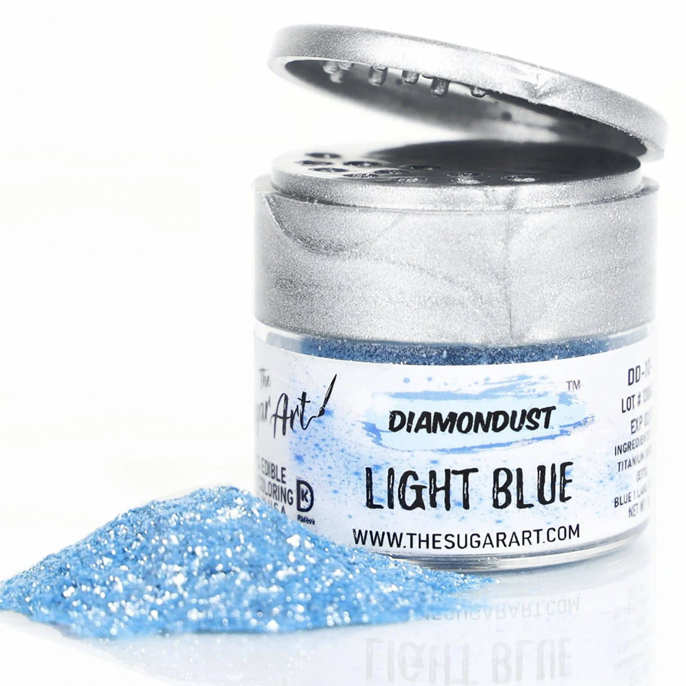 Light Blue Edible Glitter