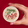 Merry & Bright Christmas Cookie Press