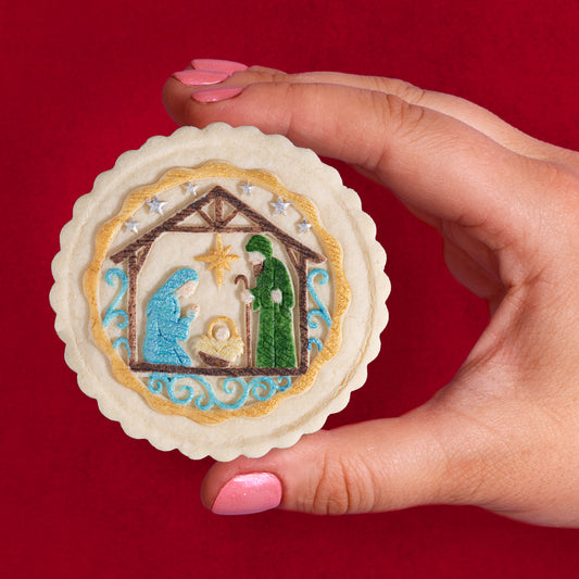 Christmas Cookie Press - Nativity Scene