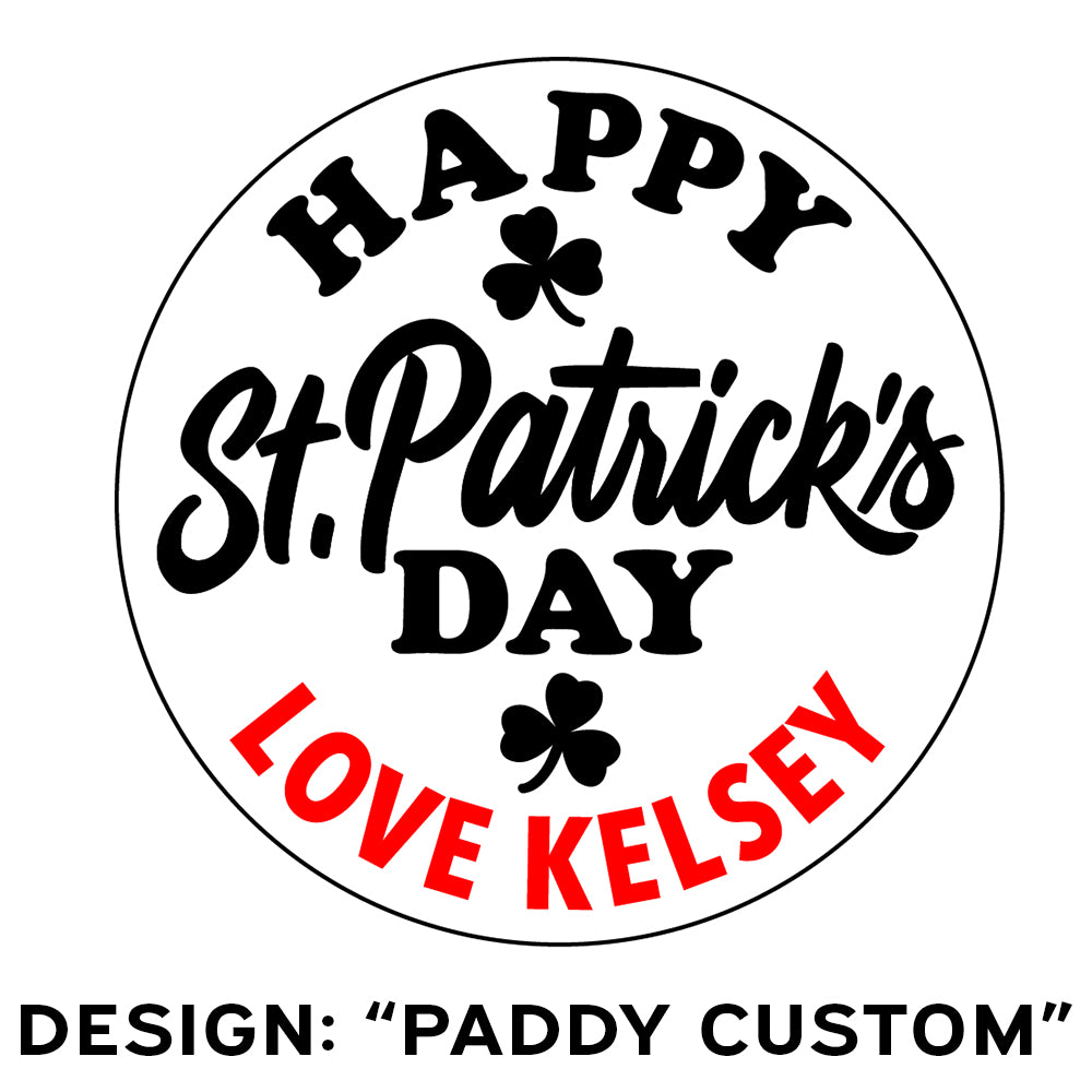 Custom St. Paddy's Day Cookie Stamp
