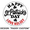 Custom St. Paddy's Day Cookie Stamp