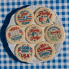 Happy Birthday America Cookie Stamp