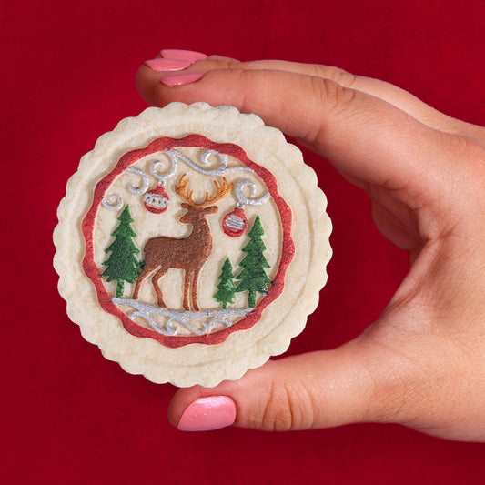 Christmas Cookie Press - Reindeer