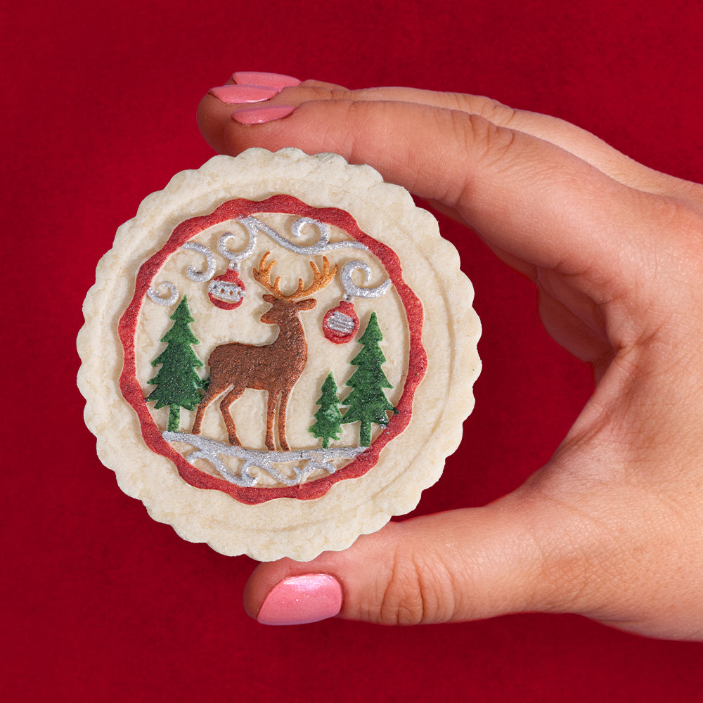 Christmas Cookie Press - Reindeer