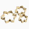 Gold Snowflake Cookie Cutters