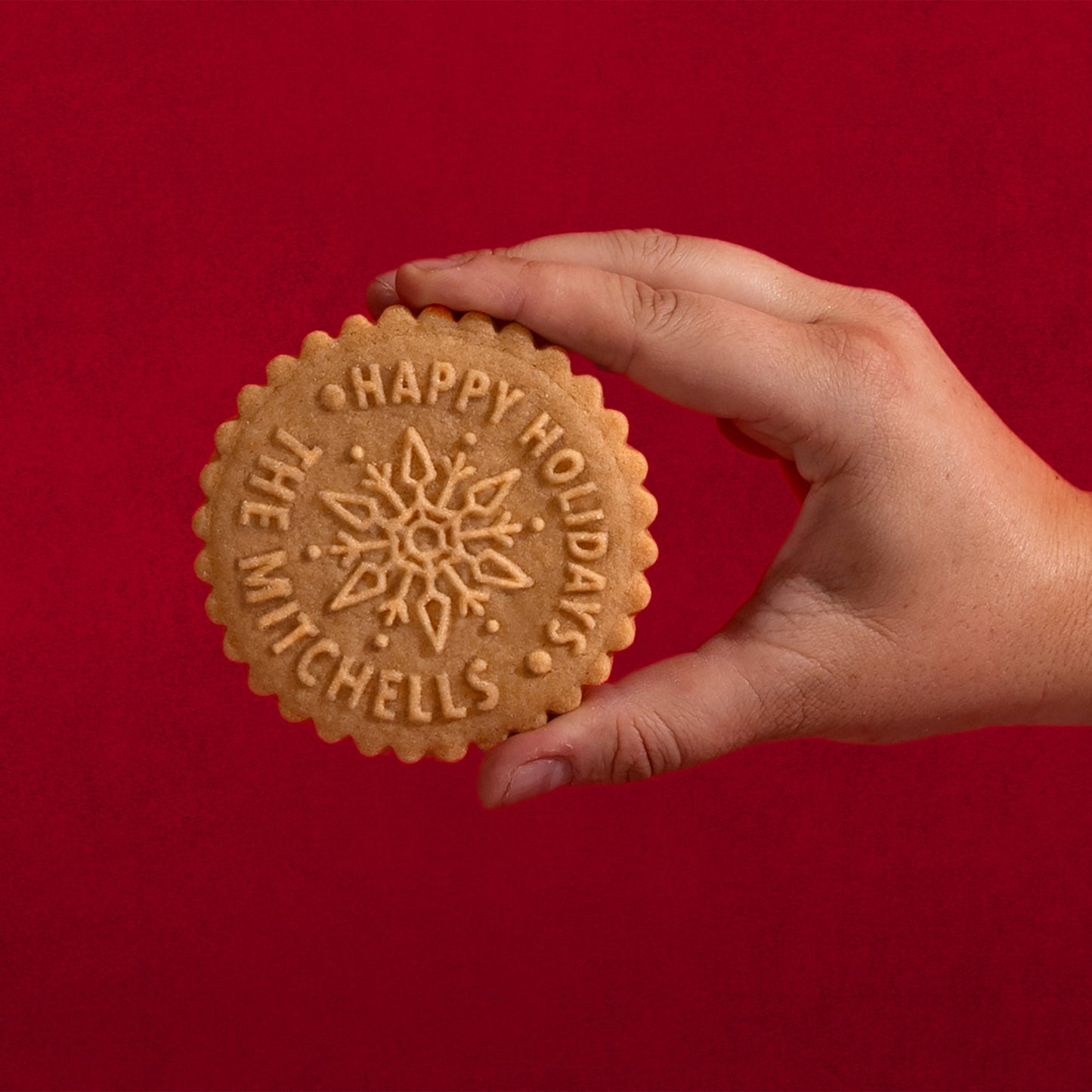 Custom Christmas Cookie Stamp Embosser - Design #6