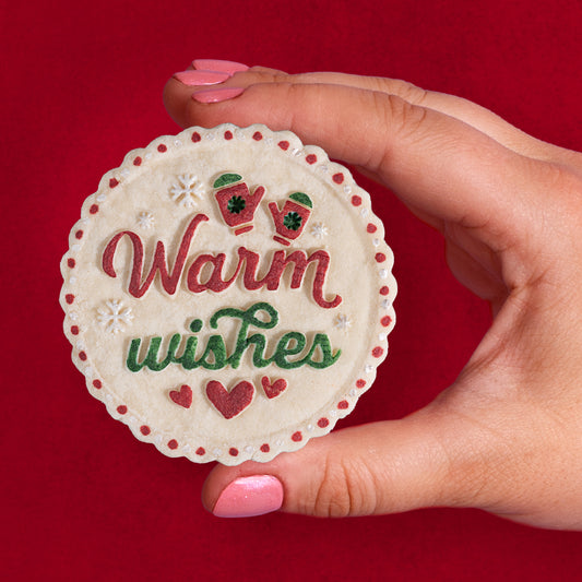 Christmas Cookie Press - Warm Wishes