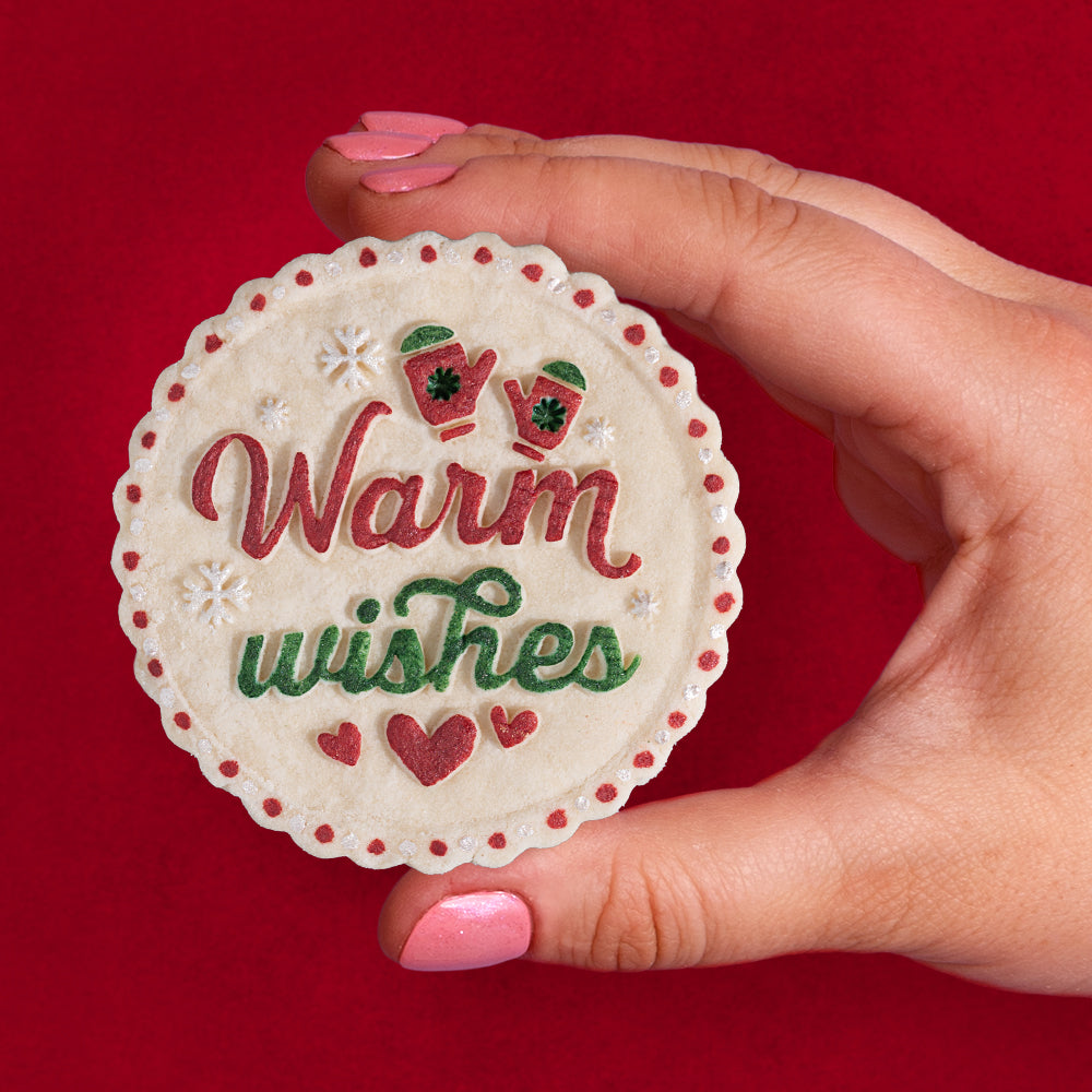 Christmas Cookie Press - Warm Wishes