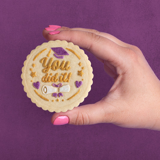 You Did It Graduation Cookie Stamp